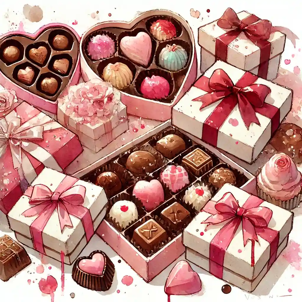 もらったチョコの数々