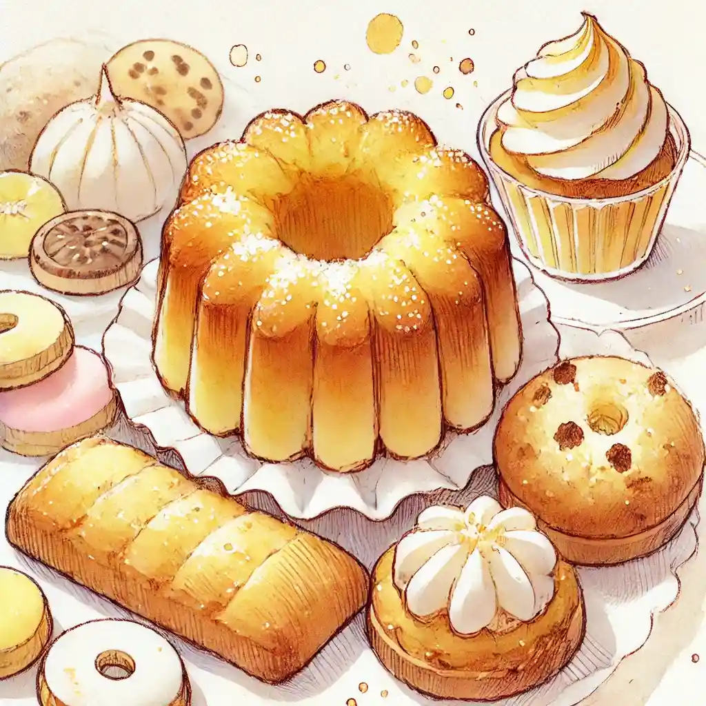 マドレーヌの代替品 フィナンシェなど