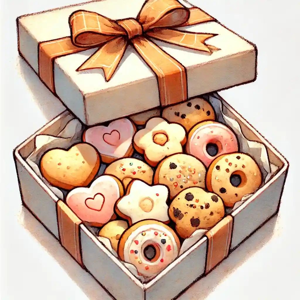 お返しのクッキー