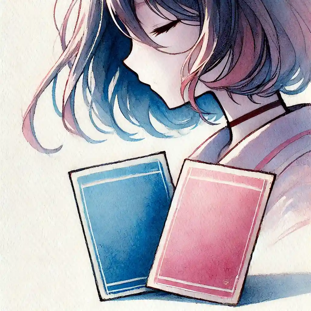 青のカード　赤のカード