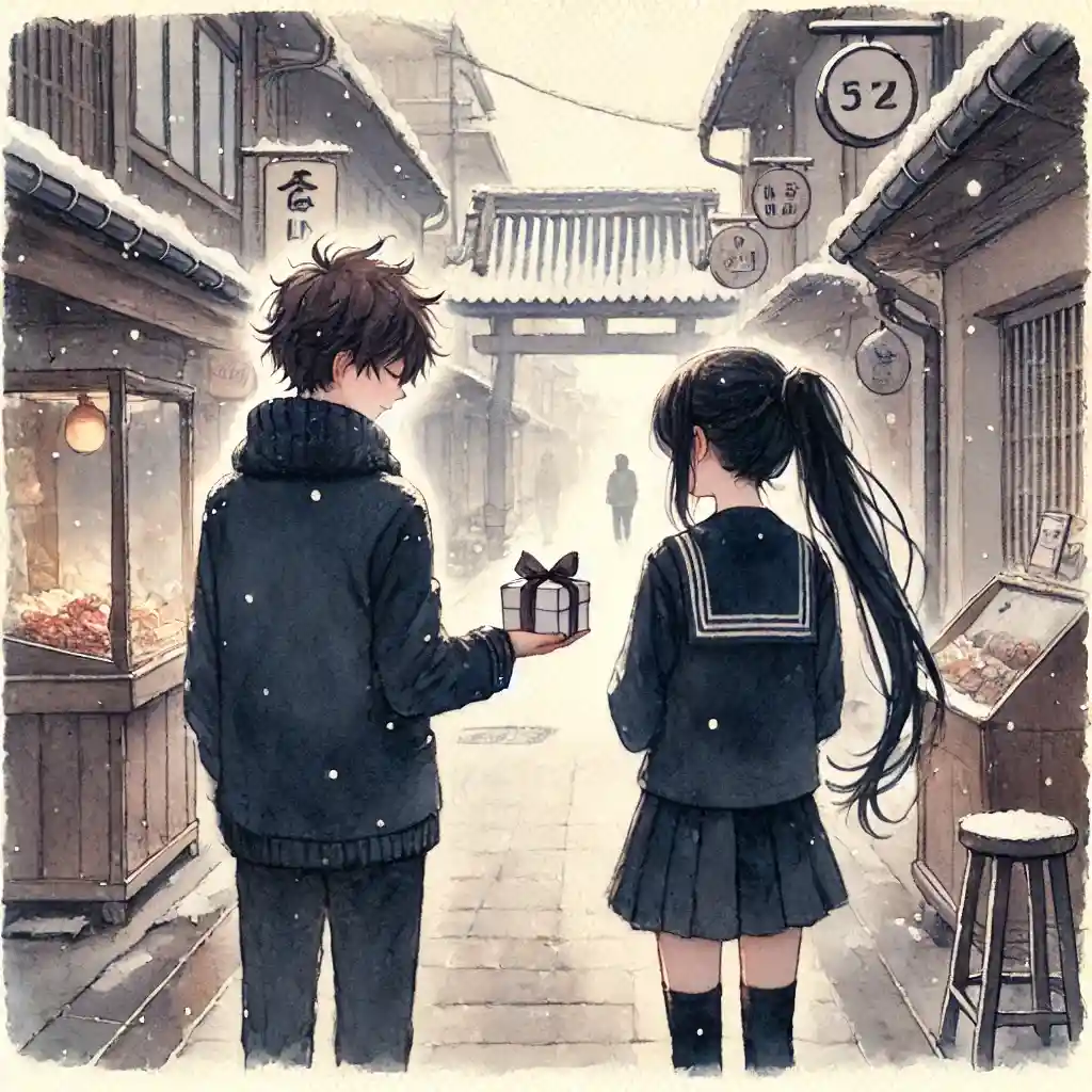 お返しを渡した男子