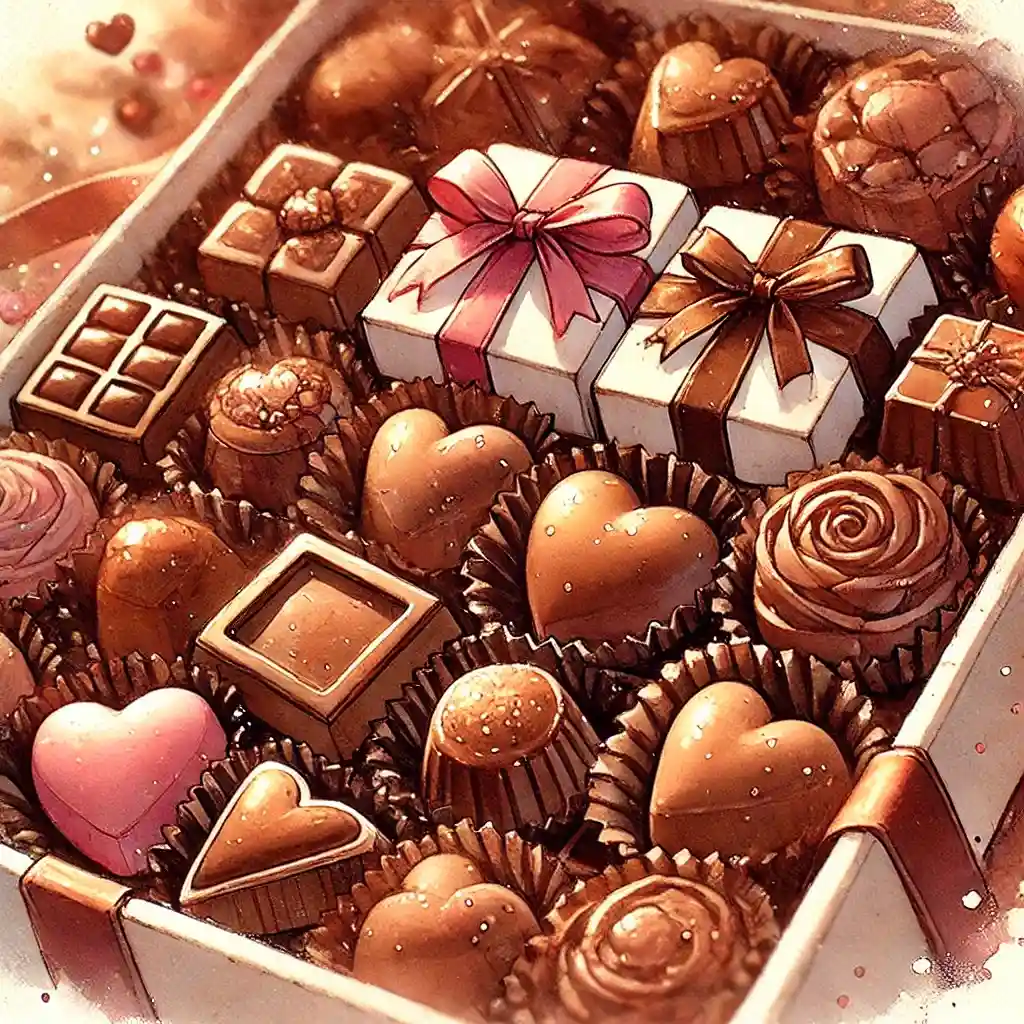 バレンタインのチョコ
