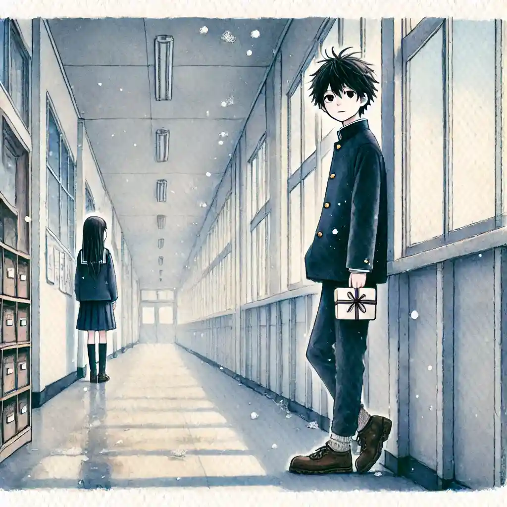 プレゼントを渡したい男子