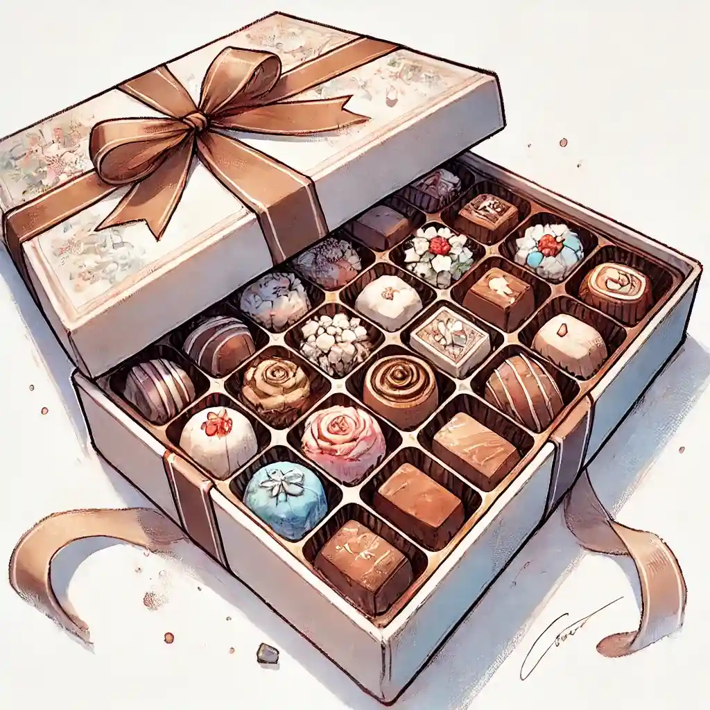 バレンタインのチョコ