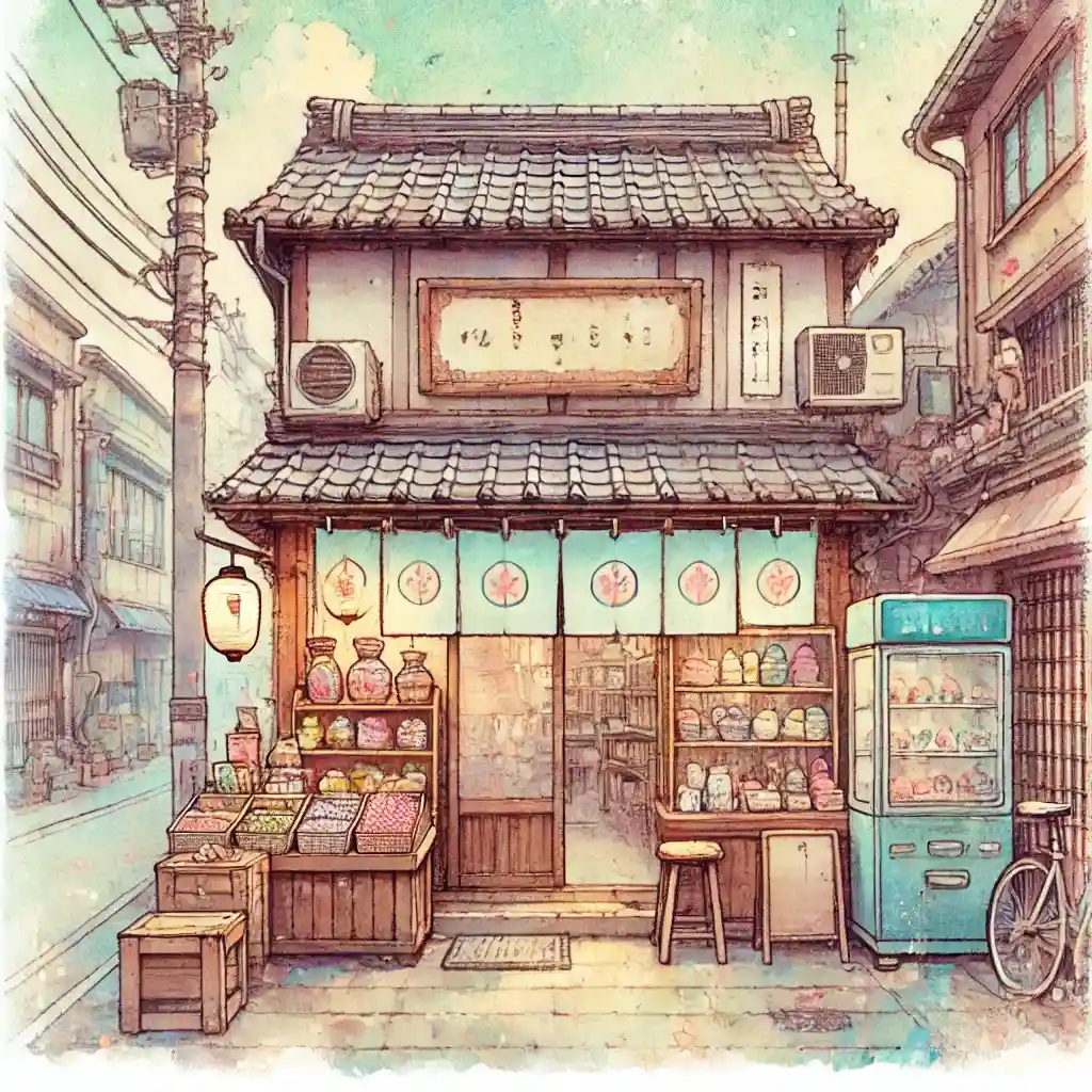 昔の和菓子屋