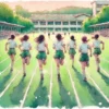 体育祭 女子100M