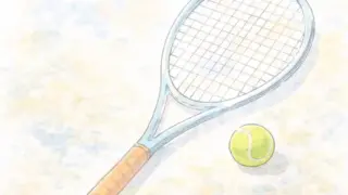 テニス部の勧誘ポスター