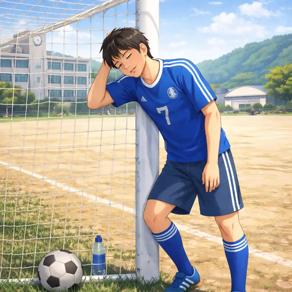 部活勧誘で疲れてしまう先輩