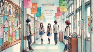 素通りされるポスターたち