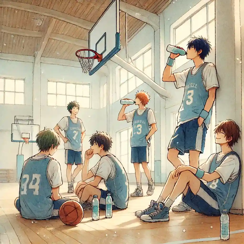 バスケ部の様子