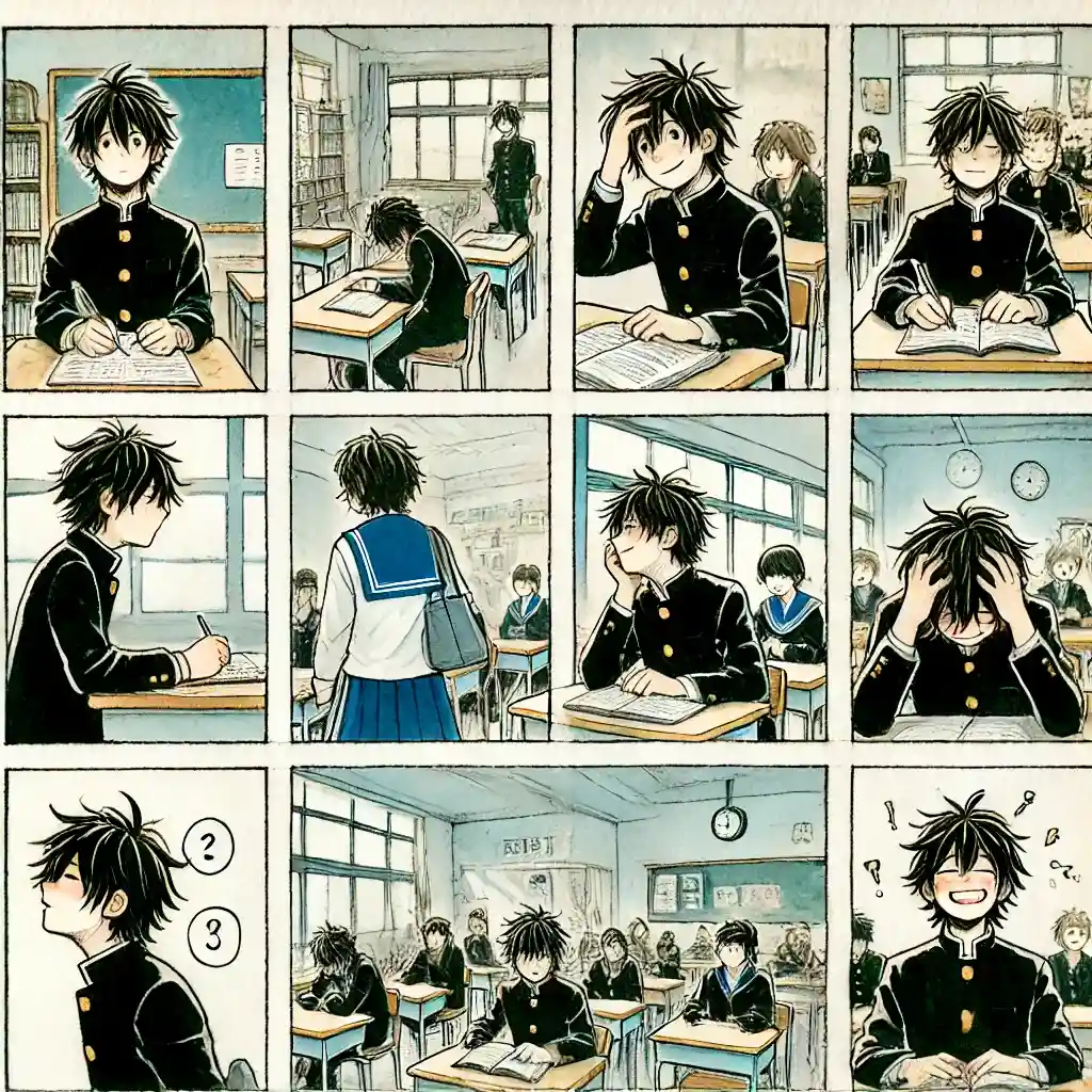 眞生t目のストーリーボード