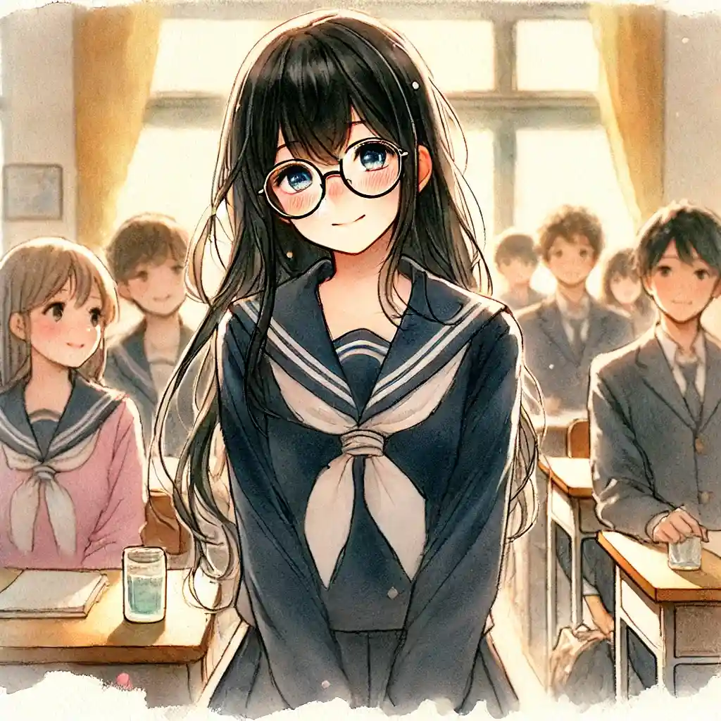 雰囲気がいい中学生女子