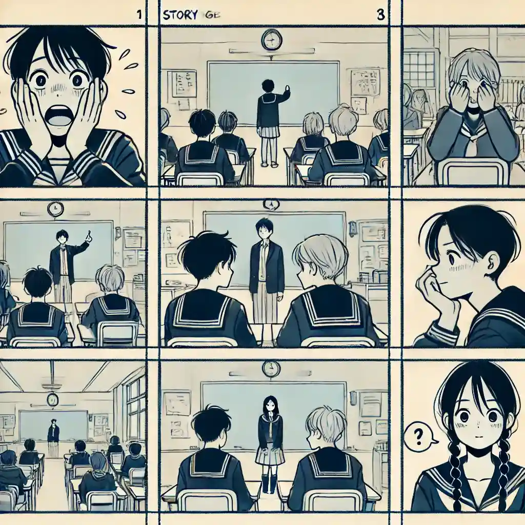 まとめのストーリーボード