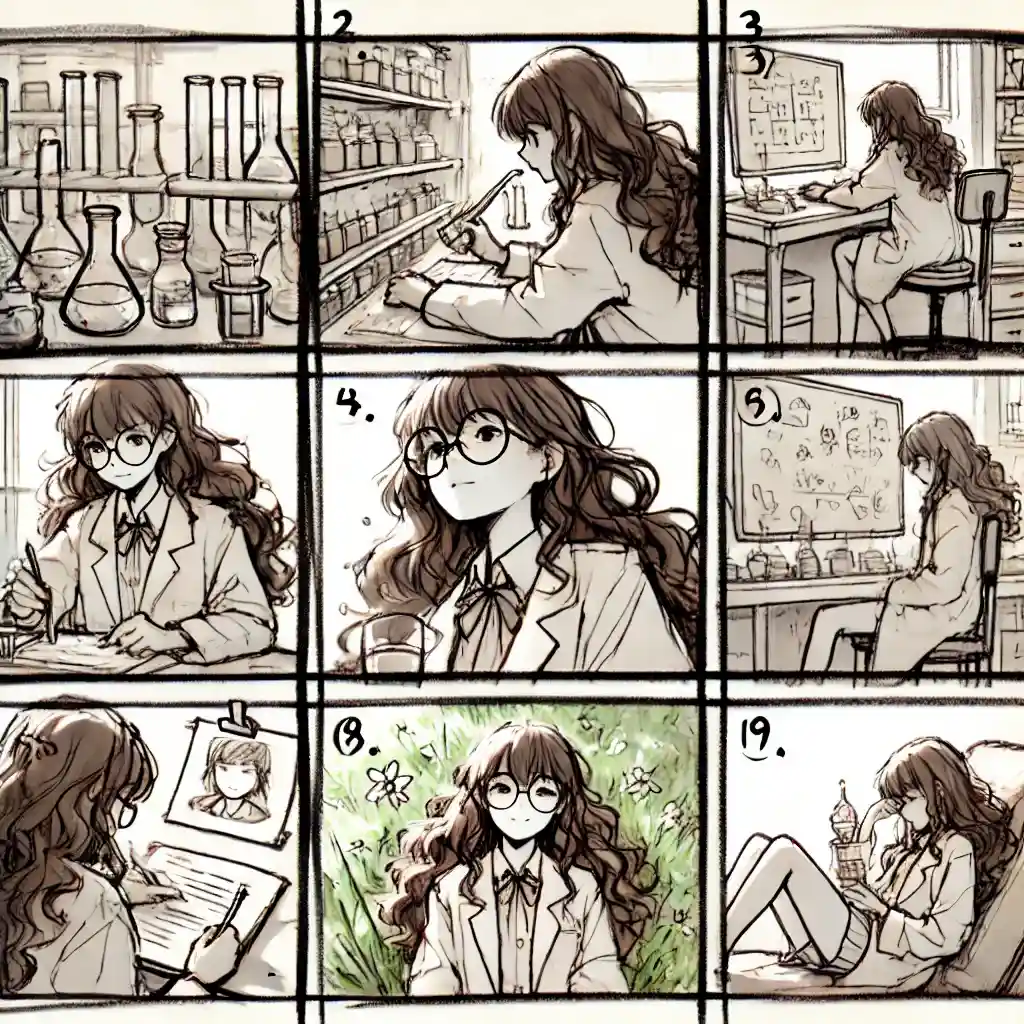 まとめのストーリーボード