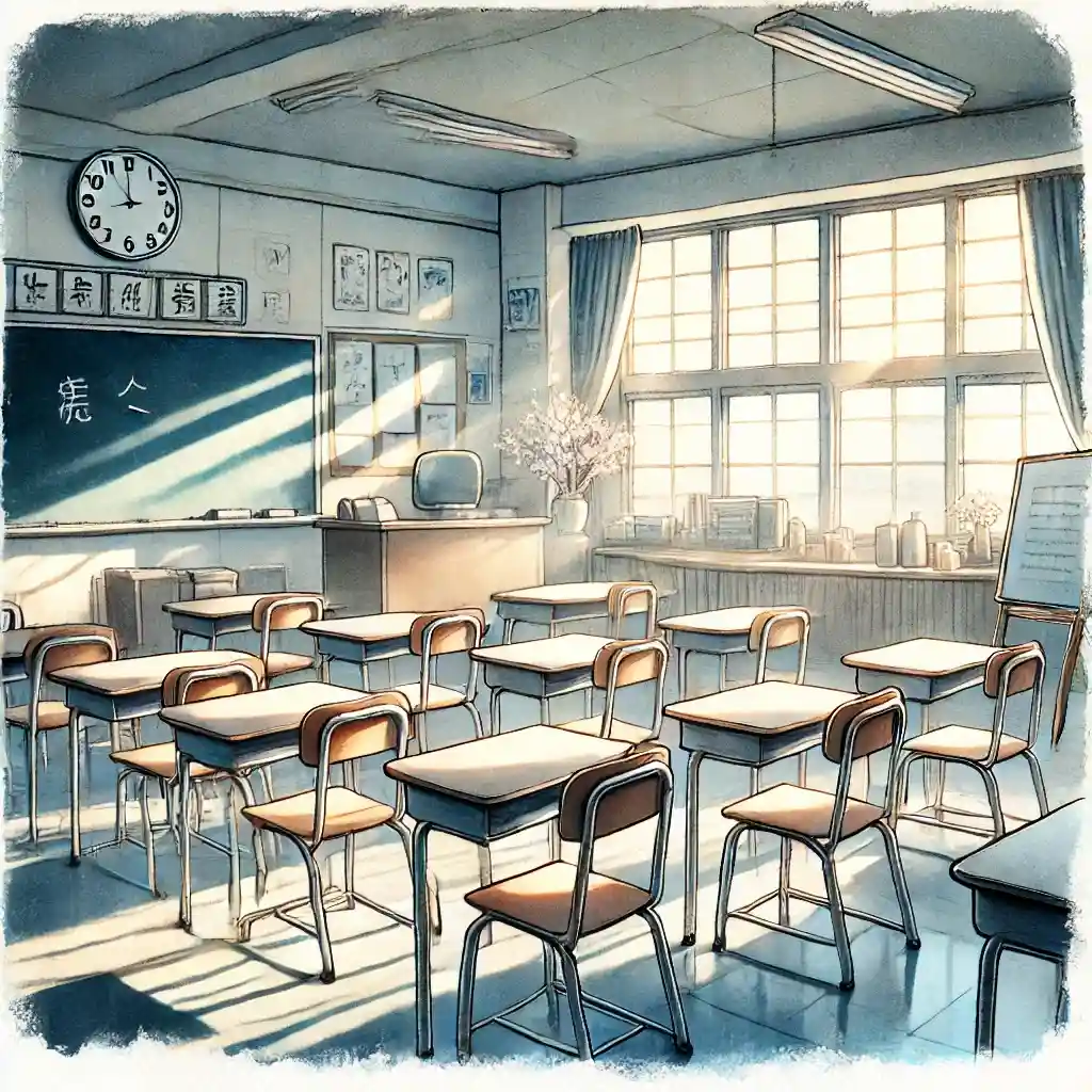 誰もいない教室