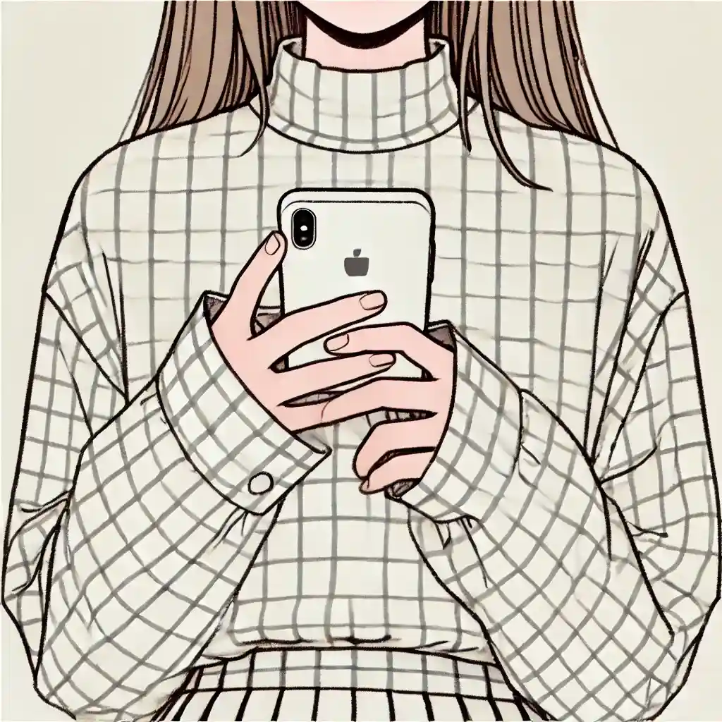 ネットで買っている中学生女子