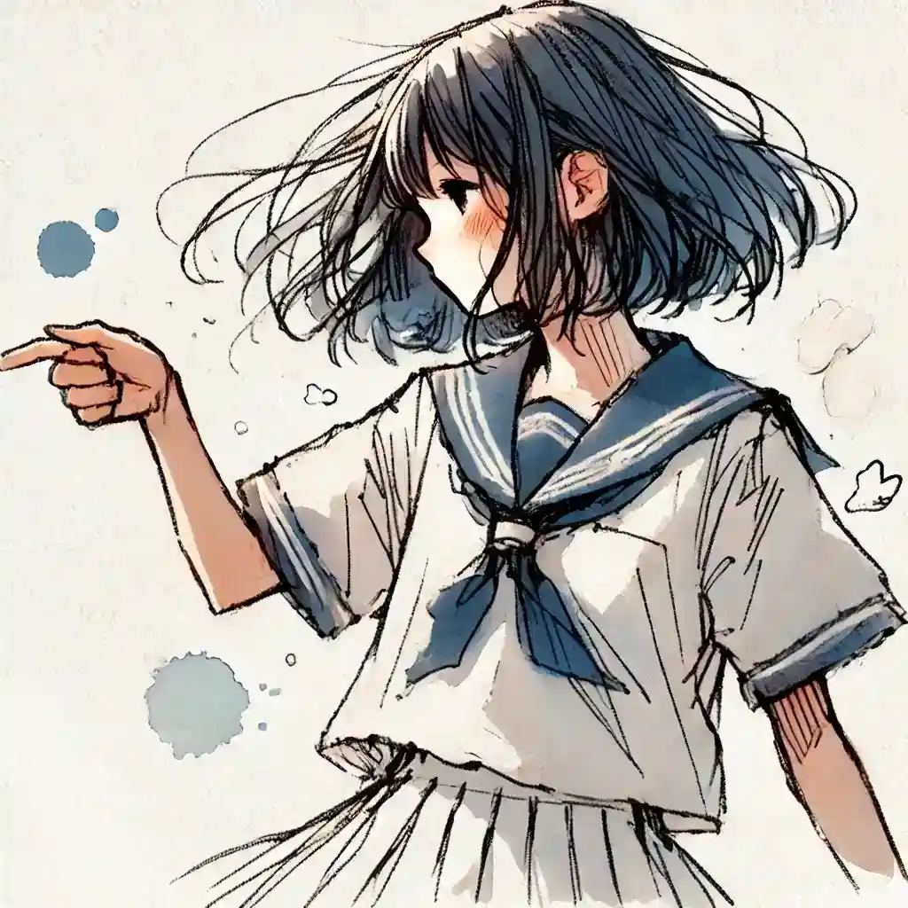 思いついた女子