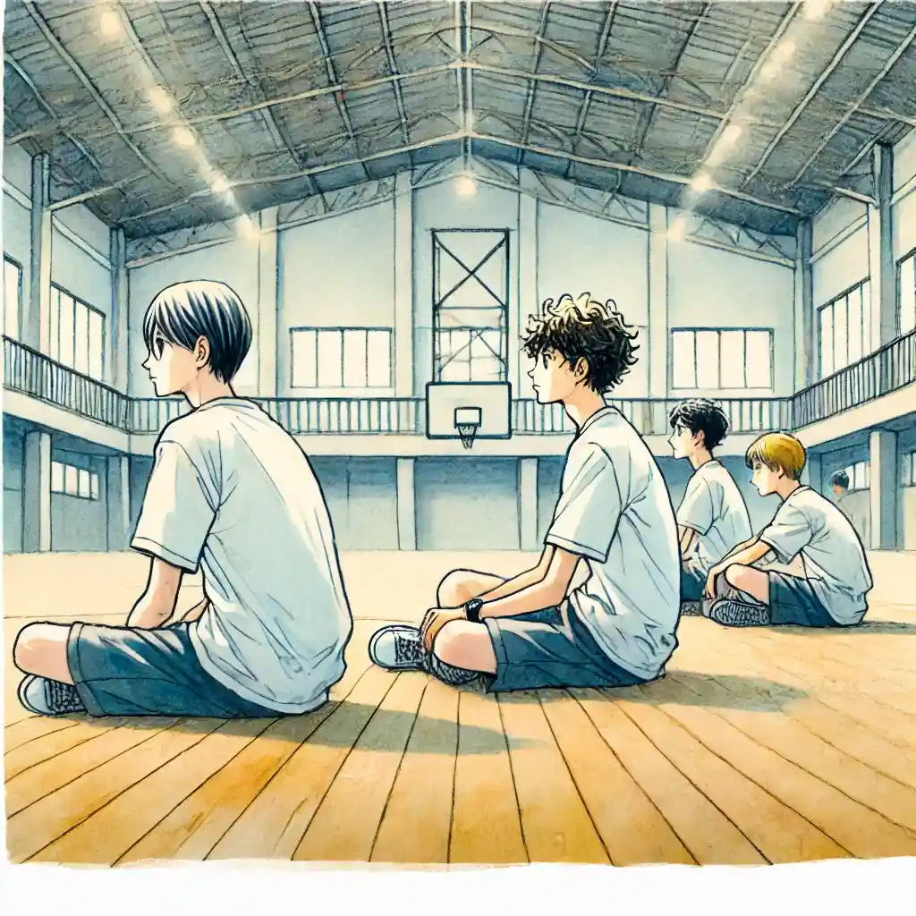 体験入部に来た新入生