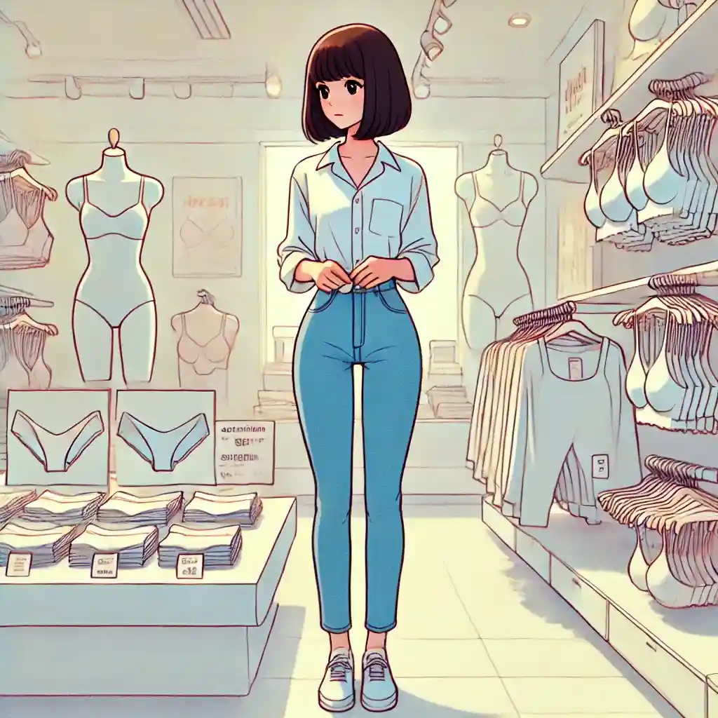 インナーを探しに来た中g買うせい女子