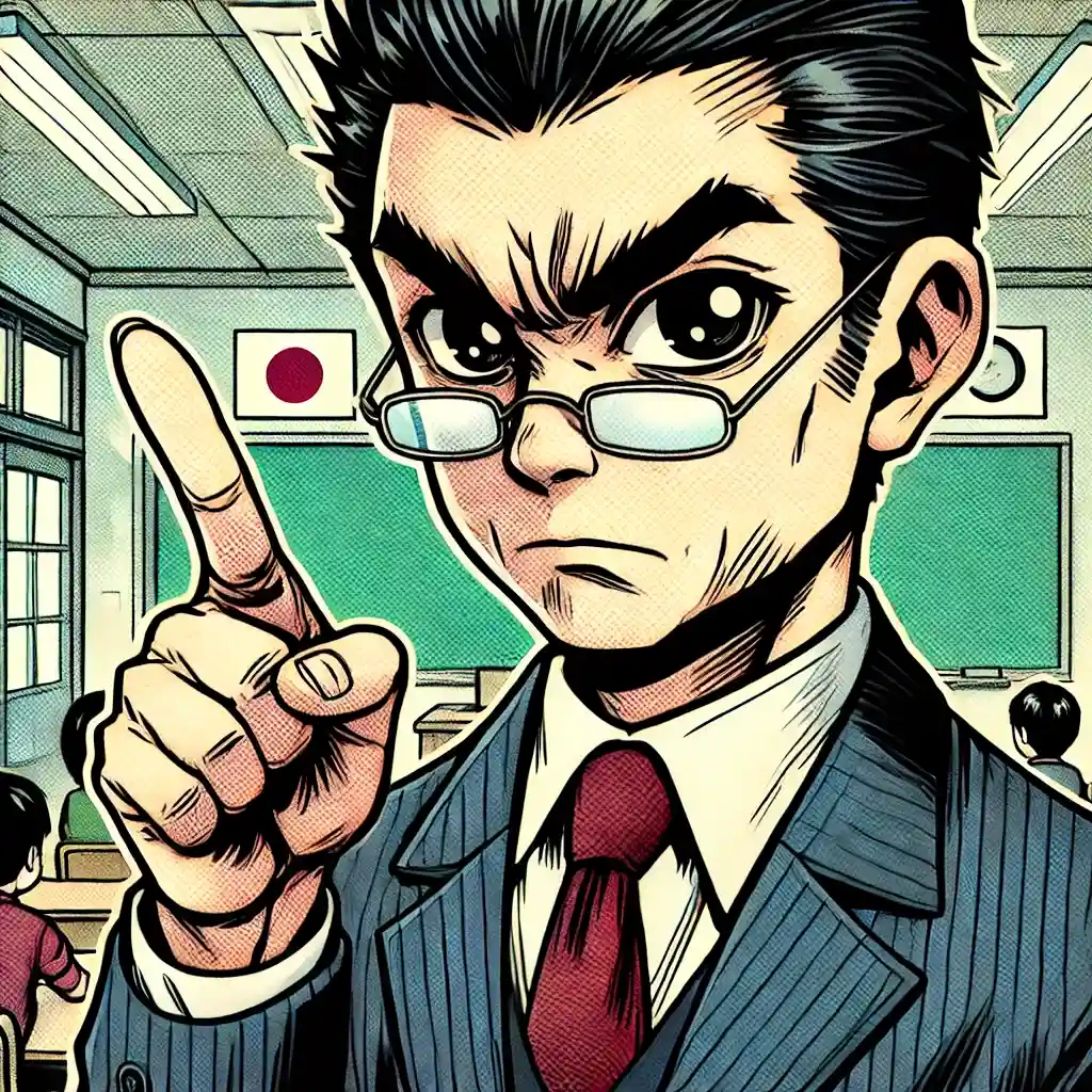 厳しそうな先生