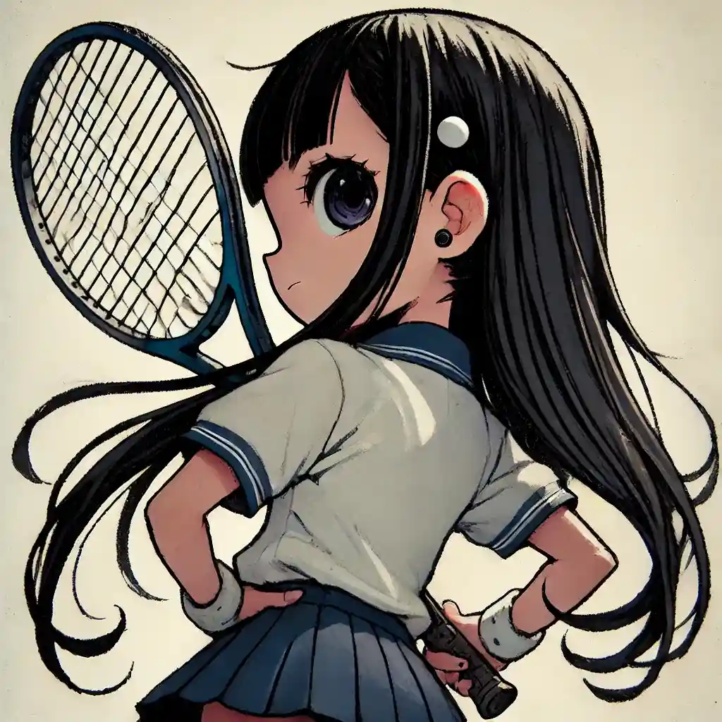 テニス部の女子