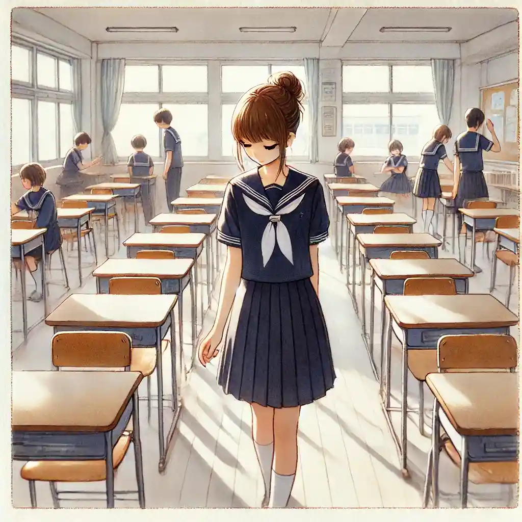 よく一人になってしまう女子