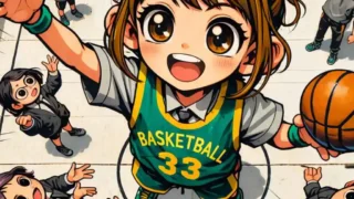 部活を木全女子