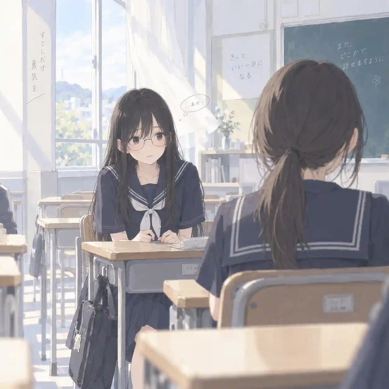 話しかけるタイミングがわからない女子
