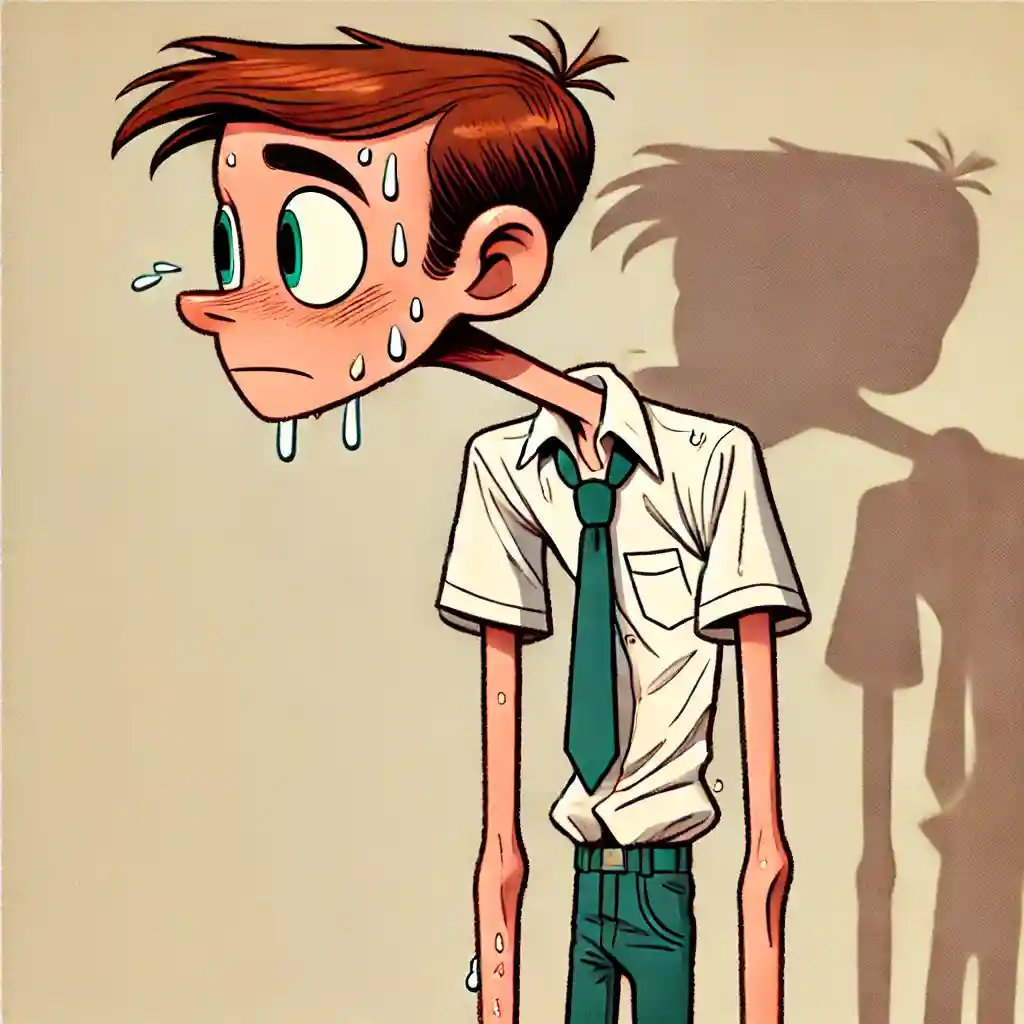 口臭が匂うのじゃないかと気が気じゃない中学生男子