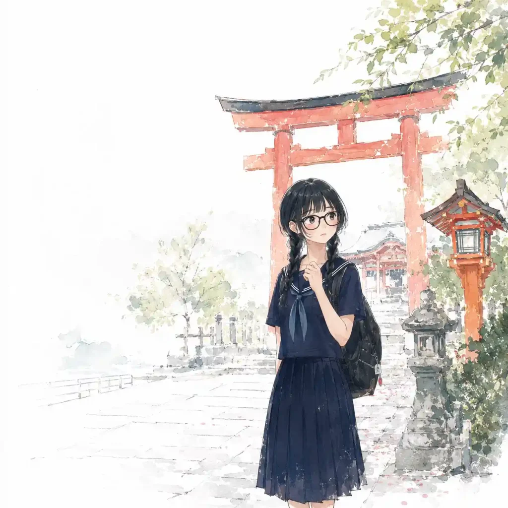 告白を迷っている女子