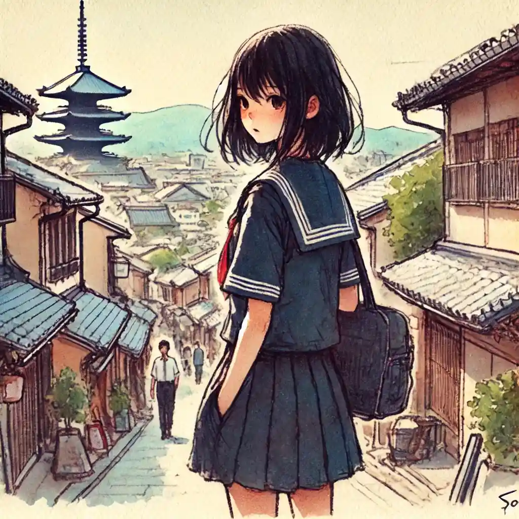 京都で班と逸れる