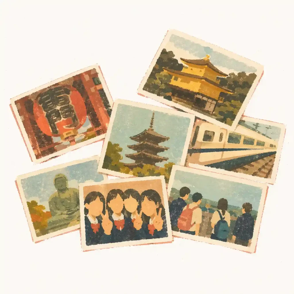 修学旅行の写真