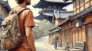 京都のアメリカ人