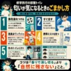 修学旅行の部屋トイレで匂いが気になるときの対策を、中学生男子向けにまとめたインフォグラフィック。