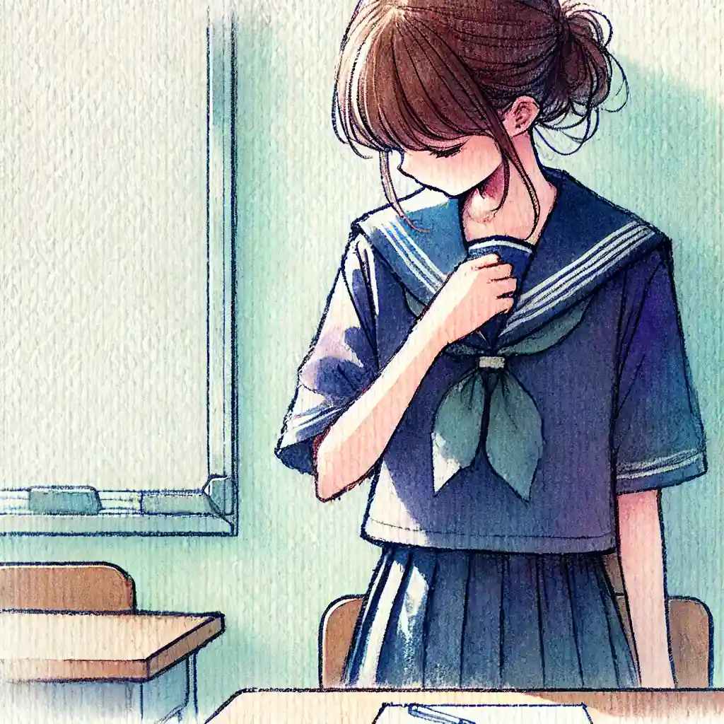 つい自分の匂いかもとびくつく女子