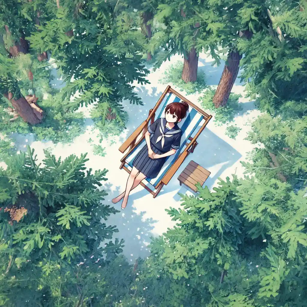 いい匂いをキープしている女子のイメージ