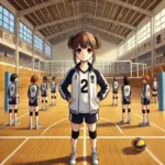 バレー部に体験入部の女子