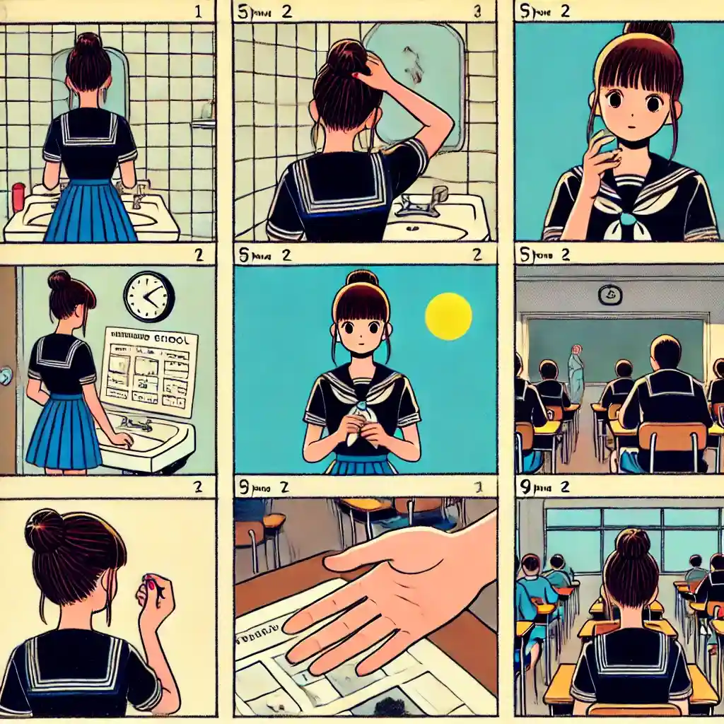 まとめのストーリーボード