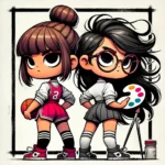 運動部　文化部の女子