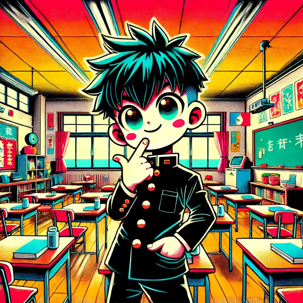 考えている男子