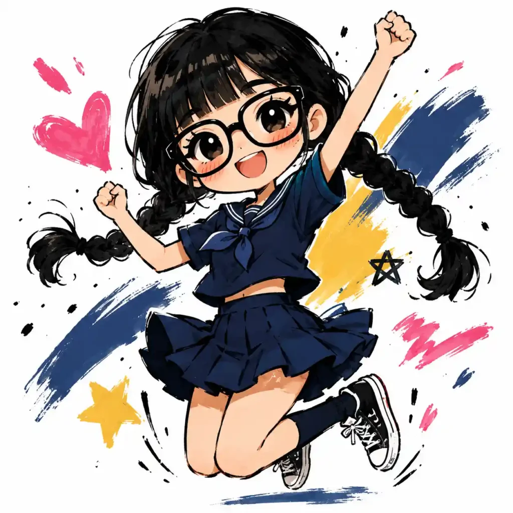 自分のあっている部活を選ぶ女子