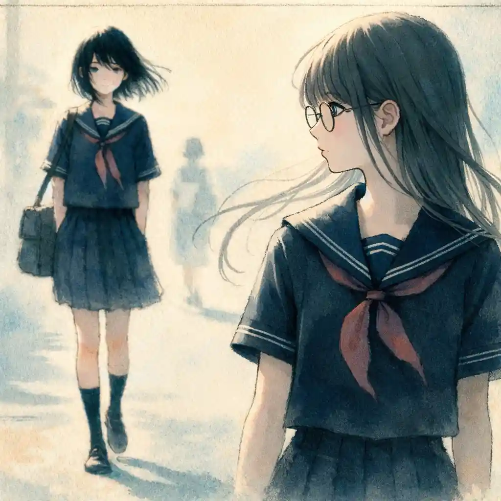 勉強できる女子を見ている偏差値６０女子