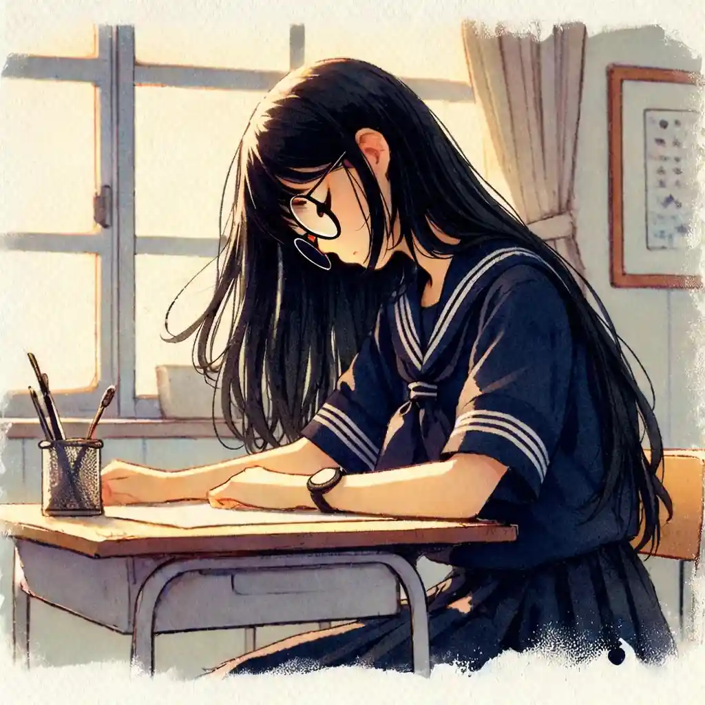 へとへとな女子