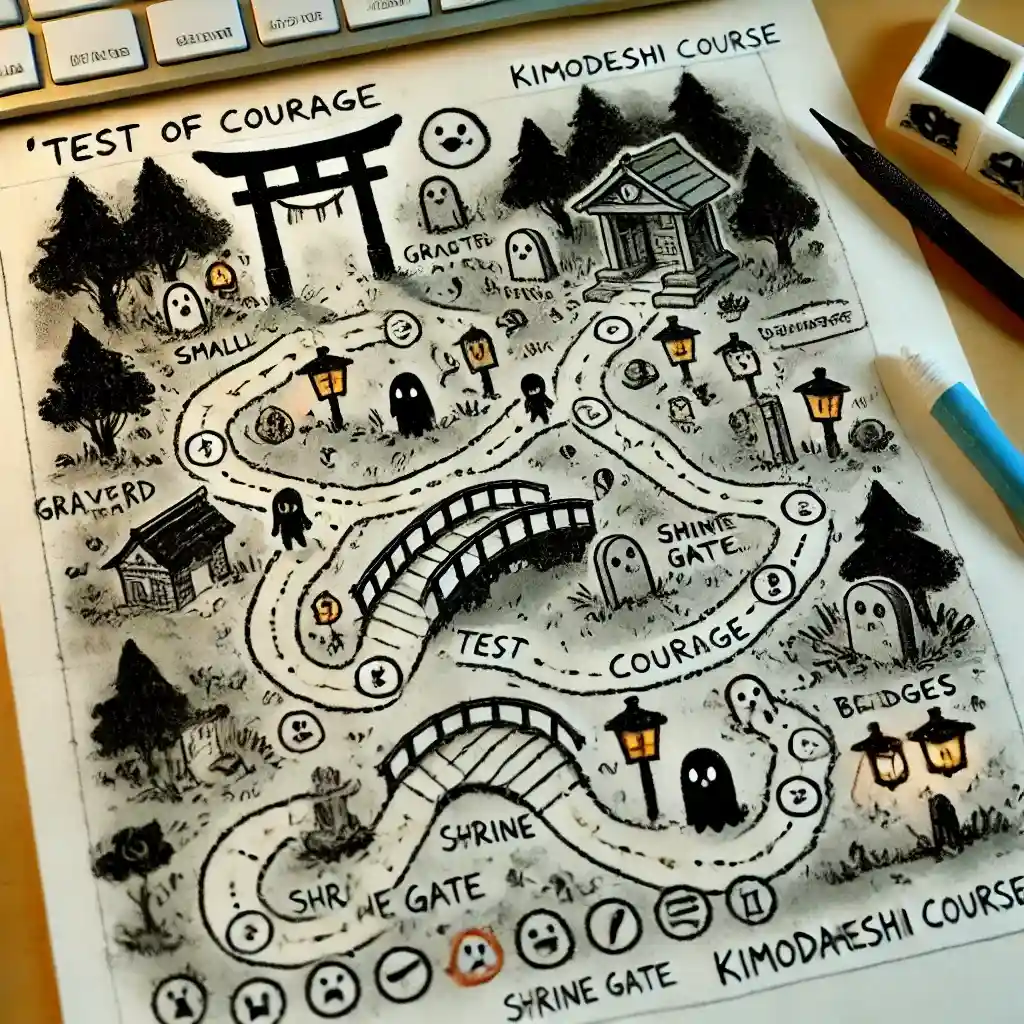 肝試しコース図