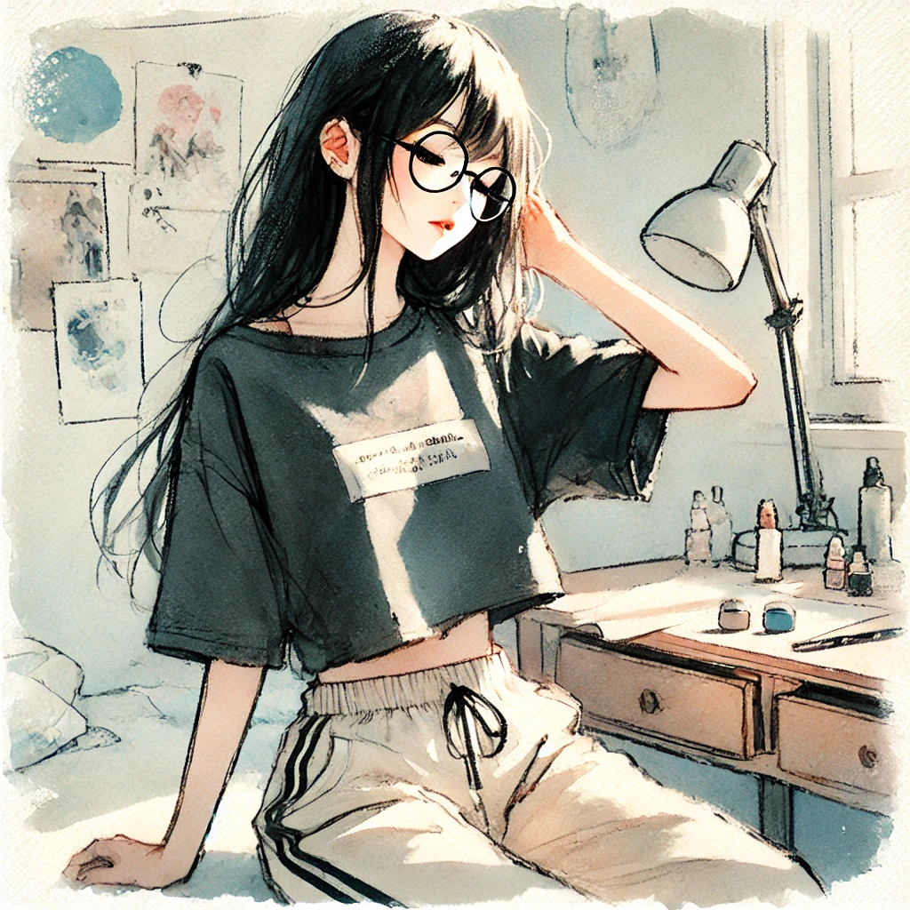 ちょっと一休み　女子