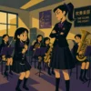 先輩を怖がっている後輩