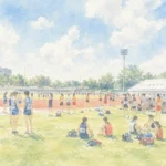 大会に集まってきた中学生