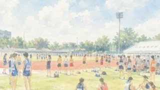 大会に集まってきた中学生