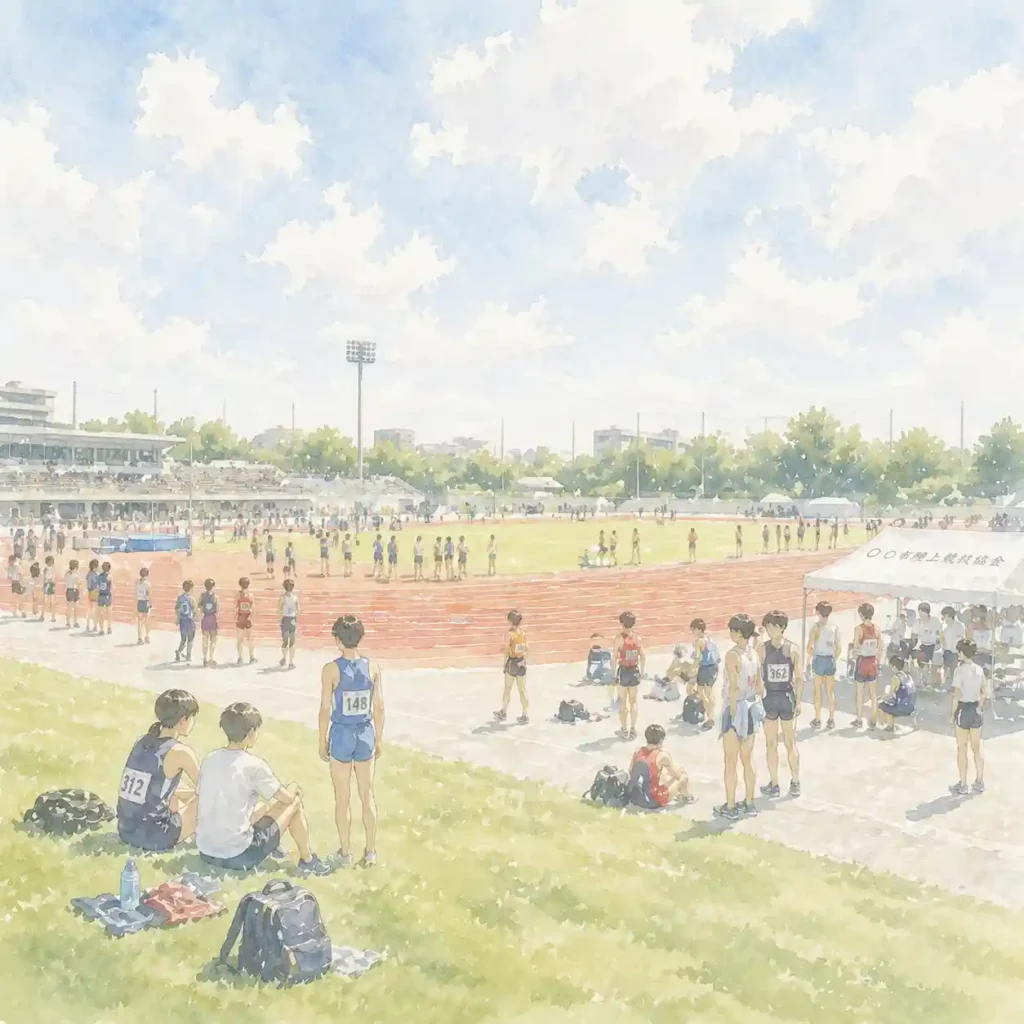 集まってきた中学生たち