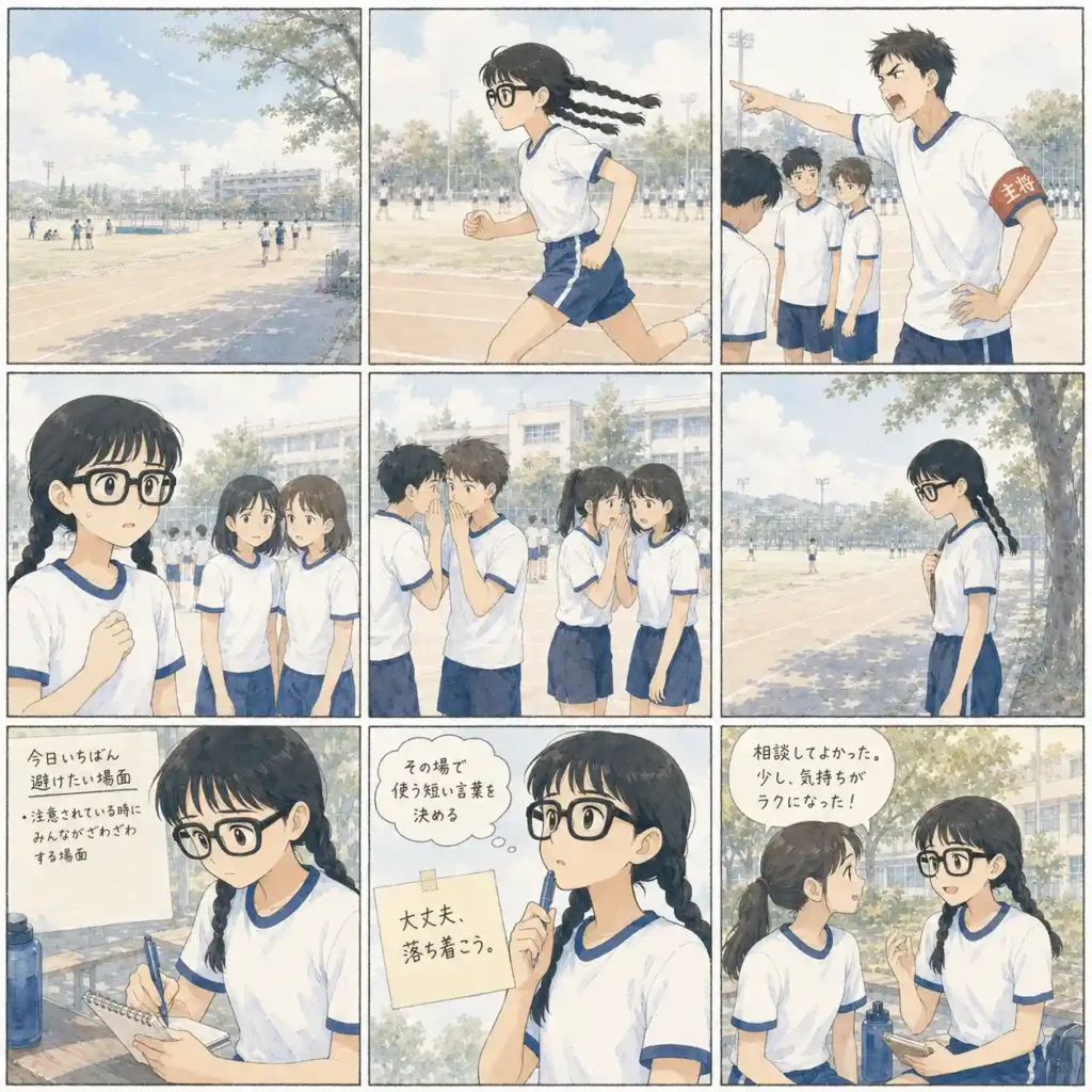 まとめのストーリーボード